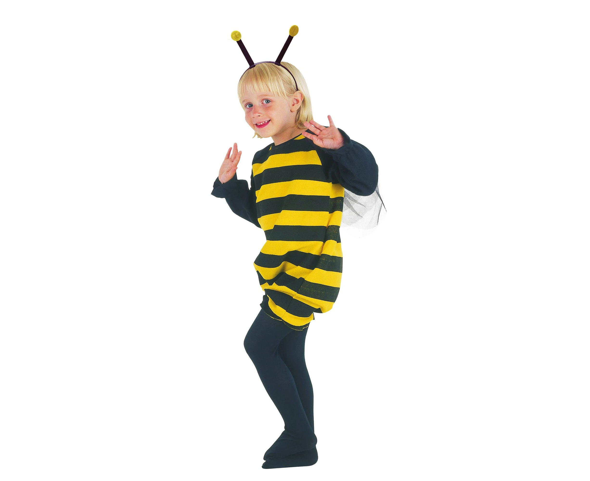 Bristol Novelty Toddlers Bumble Bee Toddler Costume (Black/Yellow) - BN195