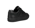 Geox Boys Junior J Arzach B. D Lace Up Leather Trainer (Black) - FS6486
