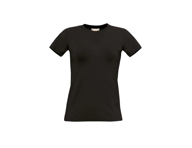 B&C Womens Biosfair Plain Short Sleeve T-Shirt (Black) - RW3490
