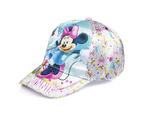 Minnie Mouse Childrens/Girls Ice Cream Stand Baseball Cap (Aqua/Pink) - KC644