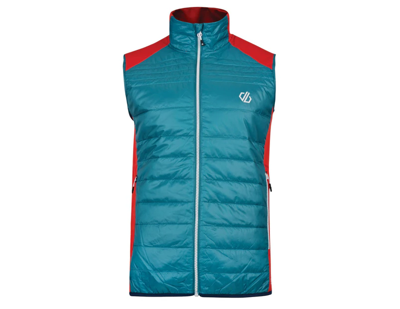 Dare 2B Mens Mountfusion Wool Insulated Vest (Ocean Depths/Fiery Red) - RG4140