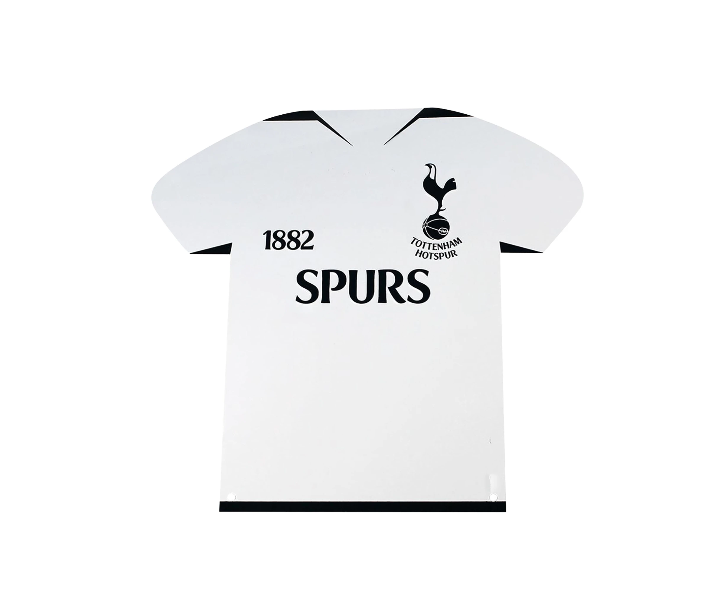 Tottenham Hotspur FC Shirt Shaped Sign (White) - SG17429