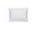 Belledorm 1000 Thread Count Cotton Sateen Oxford Pillowcase (White) - BM126