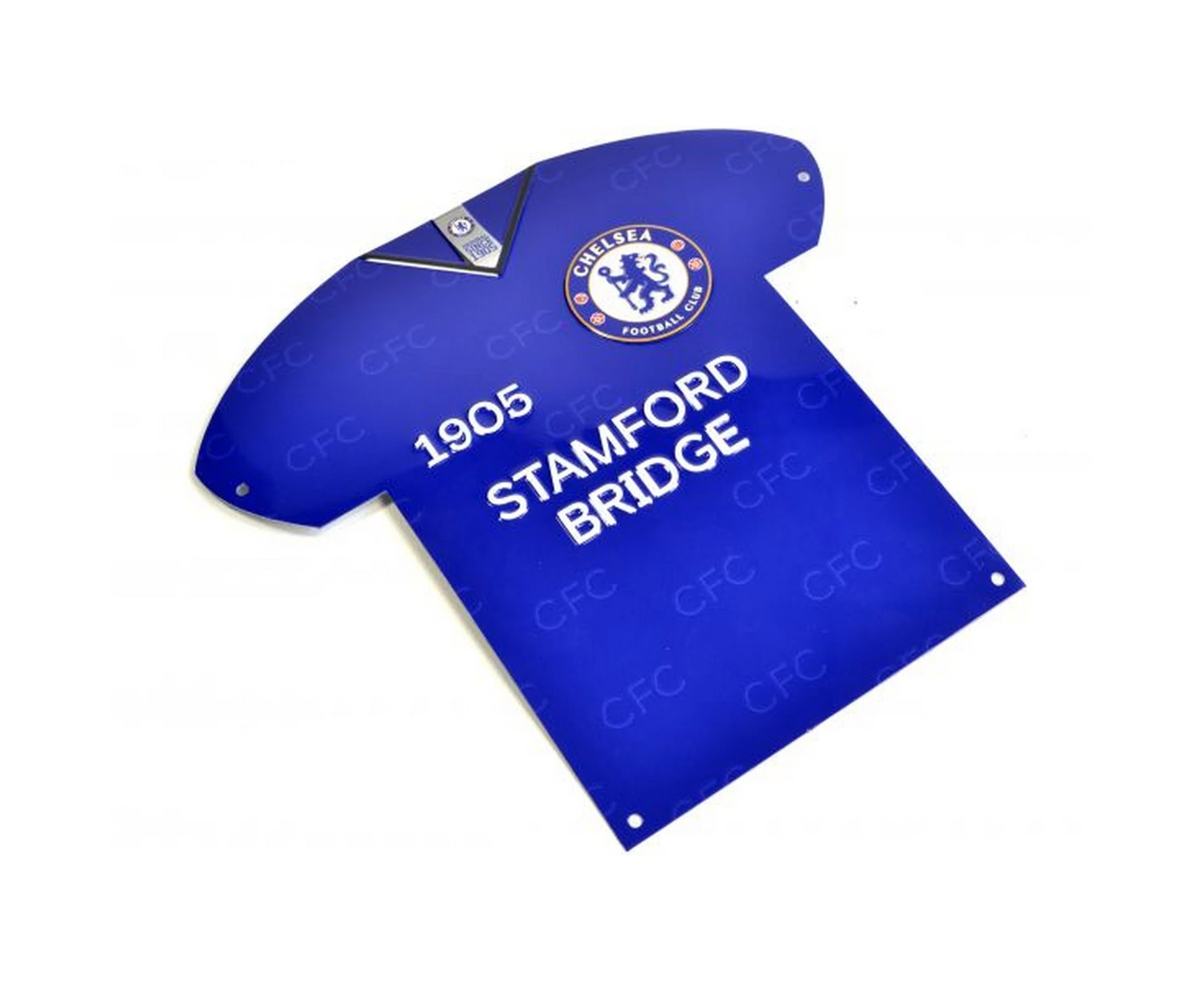 Chelsea FC Shirt Shaped Metal Sign (Blue) - BS1627