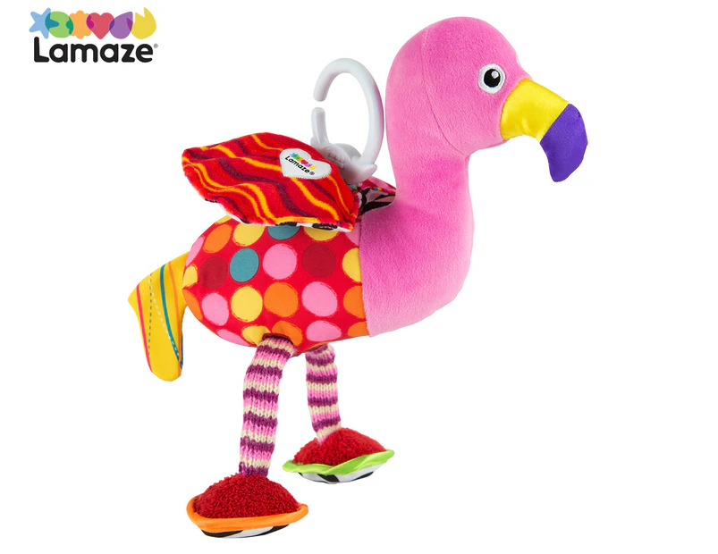 Lamaze Clip and Go Flapping Fiona Flamingo