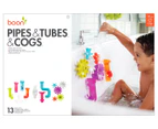 Boon Baby Bath Toy Bundle Set (Pipes Tubes Cogs)