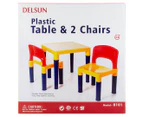 Lenoxx Delsun 3-Piece Kids' Table & Chairs Set