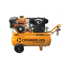 Portable Air Compressor Crommelins 15.2Cfm Petrol 7Hp 60L Tank  Cast Iron Ac15rp