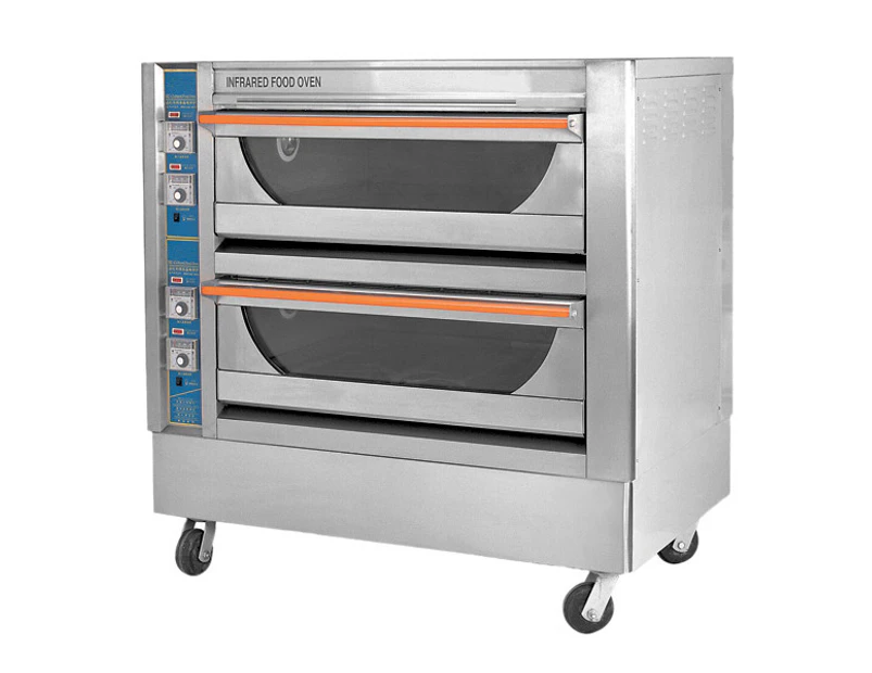 Bakermax Infrared High Performance Double Deck Oven