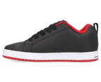 DC Shoes Men's Court Graffik Shoe - Red/Black/White