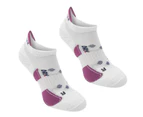 Karrimor Women 2 pack Running Socks Ladies - White/Berry