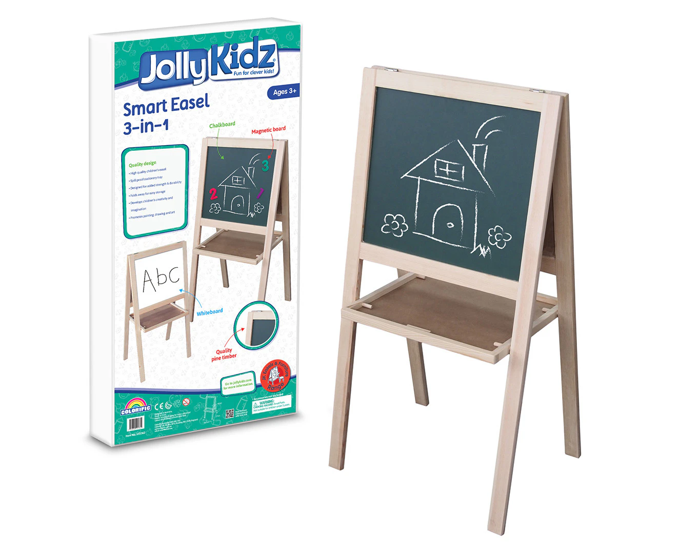 Jolly KidZ 3 in 1 Easel