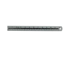AB Tools 12" (305mm) Aluminum Ruler Measuring Stick Metric Imperial Craft Drawing