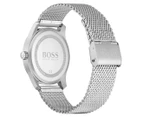 Hugo Boss Men's 41mm Classic Master Stainless Steel Mesh Watch - Silver