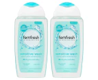 2 x Femfresh Sensitive Wash 250mL