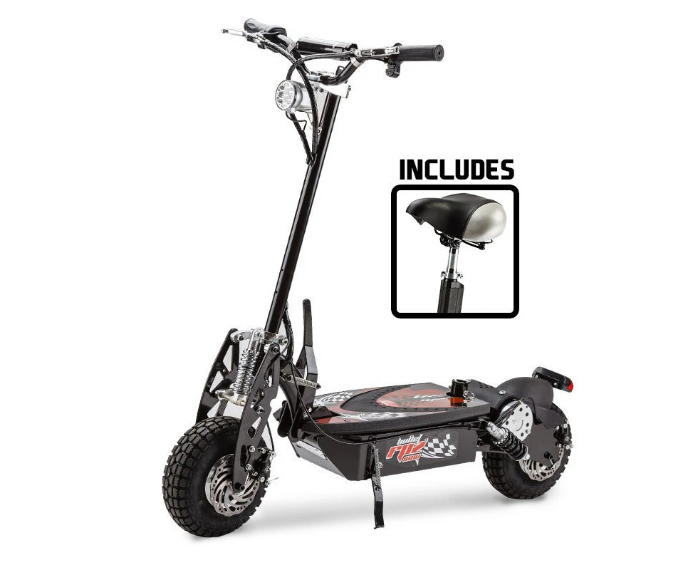 BULLET RPZ1600 Series 1000W Electric Scooter 48V - Turbo w/ LED