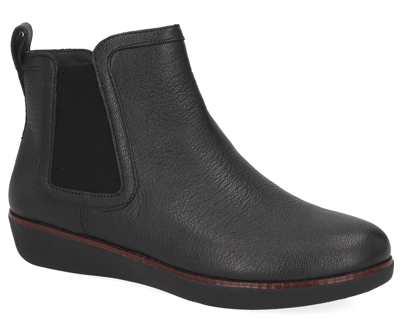 Fitflop Womens Chai Leather Ankle Chelsea Boots | Catch.co.nz