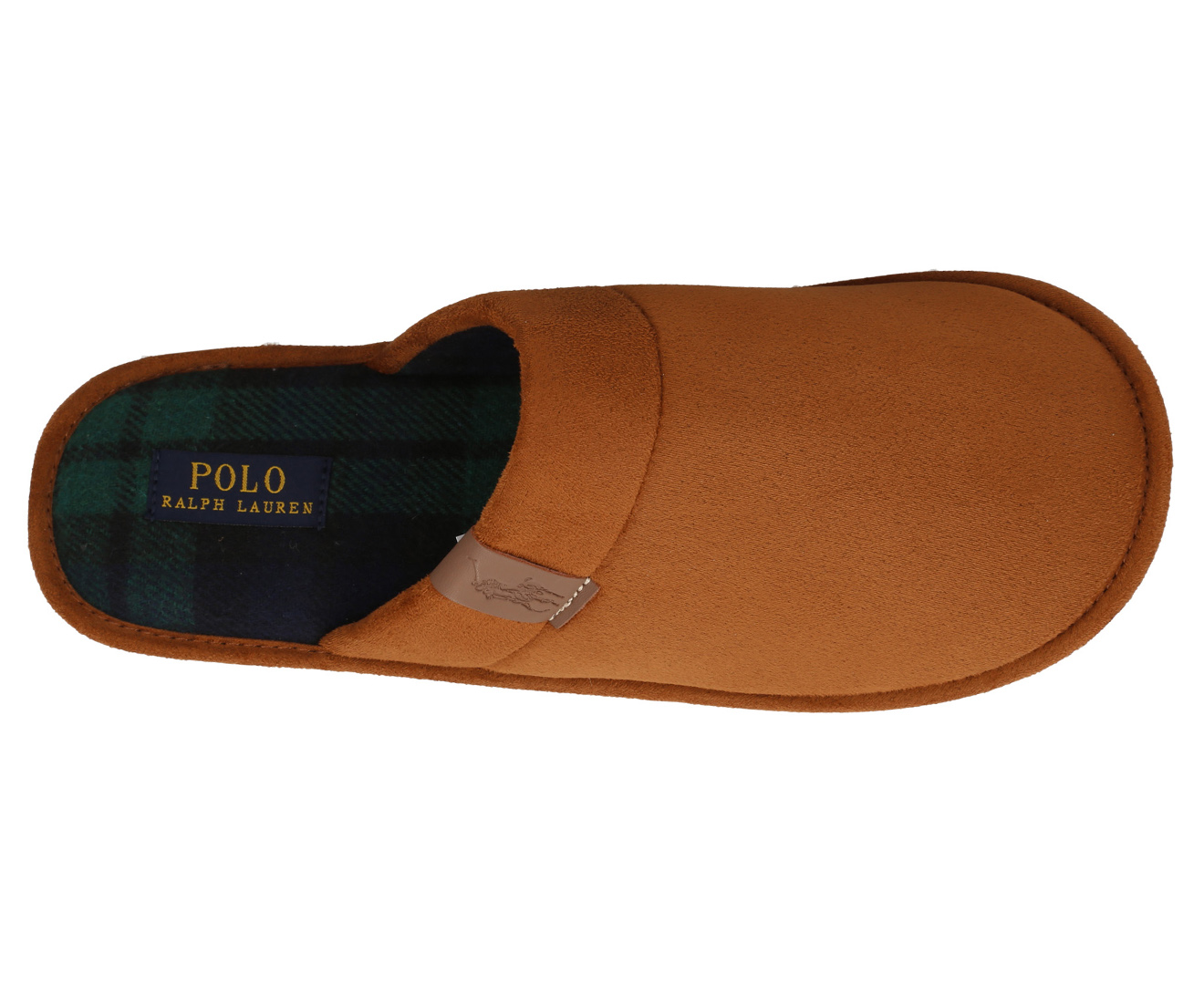 ralph lauren tan slippers