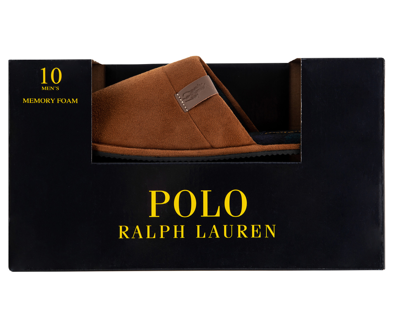 ralph lauren slippers tan