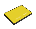 Orico External 2.5" USB 3.0 HDD/SATA/SSD Hard Disc Drive Case/Enclosure Yellow