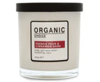 3 x Organic Choice French Pear & Cinnamon Bark Pure Soy Wax Candle 200g