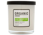 3 x Organic Choice West Indian Lime & Coconut Pure Soy Wax Candle 200g