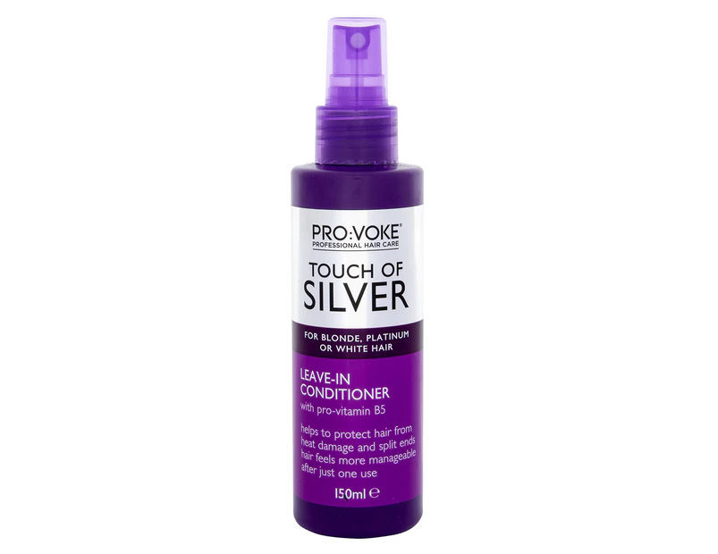 3 x PRO:VOKE Touch Of Silver Leave-In Spray Conditioner 150ml