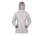 Mountain Warehouse Wms Rainforest Extreme Waterproof Womens Jacket - Light Grey