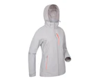 Mountain Warehouse Wms Rainforest Extreme Waterproof Womens Jacket - Light Grey