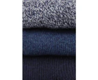 Mountain Warehouse Outdoor Socks Comfortable Polyester and Spandex - Navy