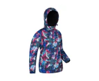 Mountain Warehouse Womens Ski Jacket Fleece Lined Winter Snowproof Ladies Coat - Dark Purple