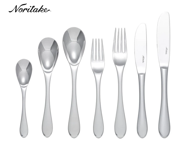 Noritake 56-Piece Monterosso Cutlery Set - Silver