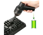 MECO USB Rechargeable Keyboard Cleaner Mini Cordless Vacuum Desk Vacuum Cleaner