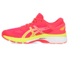 ASICS Women's GEL-Kayano 26 Running Shoes - Laser Pink/Sour Yuzu