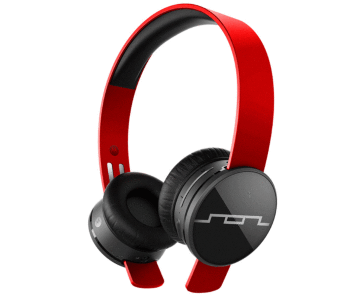 Sol Republic Tracks Air Wireless NFC Bluetooth Headphones Headset w/Mic - Red 2