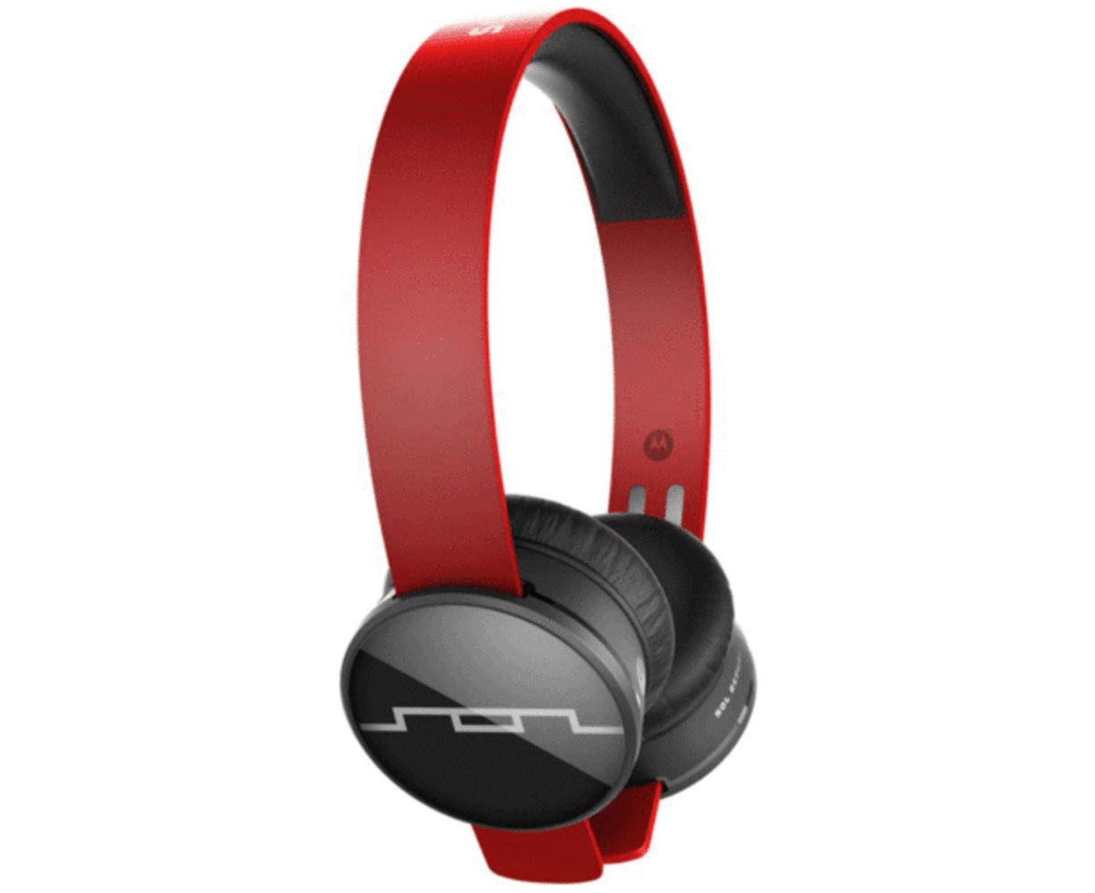 Sol Republic Tracks Air Wireless NFC Bluetooth Headphones Headset w/Mic - Red 3