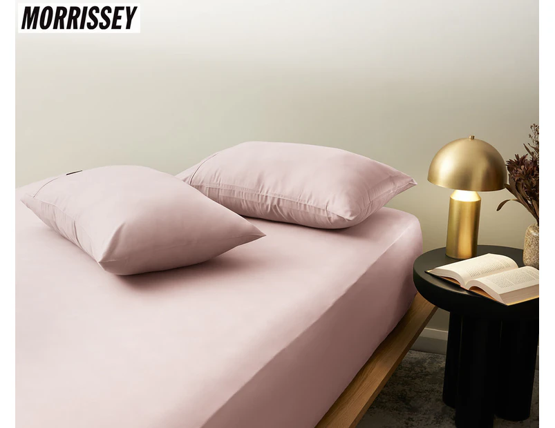 Morrissey Luxury 1200TC Sateen Pillowcase 2-Pack - Pink Dust