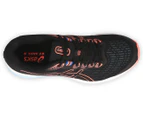 ASICS Women's GT-1000 8 Running Sports Shoes - Black/Sun Coral