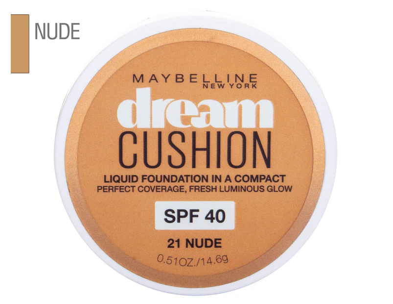 Maybelline Dream Cushion Foundation SPF 40 14.6g - Nude