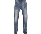 Brandit WILL No.1 Slim-Fit Stretch Denim Jeans used look - Denim