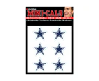 Wincraft 6-Pack Face Mini Cals 3cm - NFL Dallas Cowboys - Multi