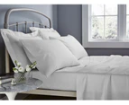 In2Linen Super King Egyptian Cotton  Fitted COMBO SET 500TC | 50cm wall White