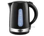 1.7L 2200W Fast Electric Kettle, Coffee Tea Water Boiler, Kitchen Home Hotel, Safe ABS Material