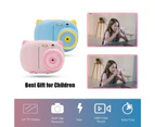 WiFi 1080P Children Mini Cute Digital Camera DIY Photo Printing Video Recorder Camcorder Kids Big Head Sticker