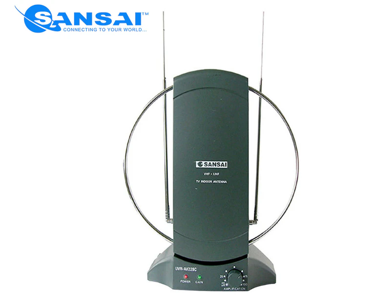 Sansai Amplified Indoor TV Antenna For Camping
