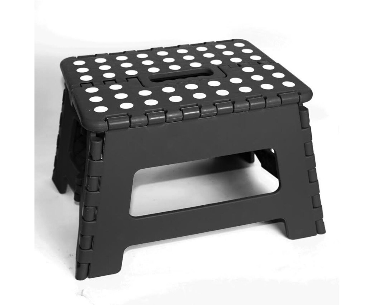 plastic folding footstool