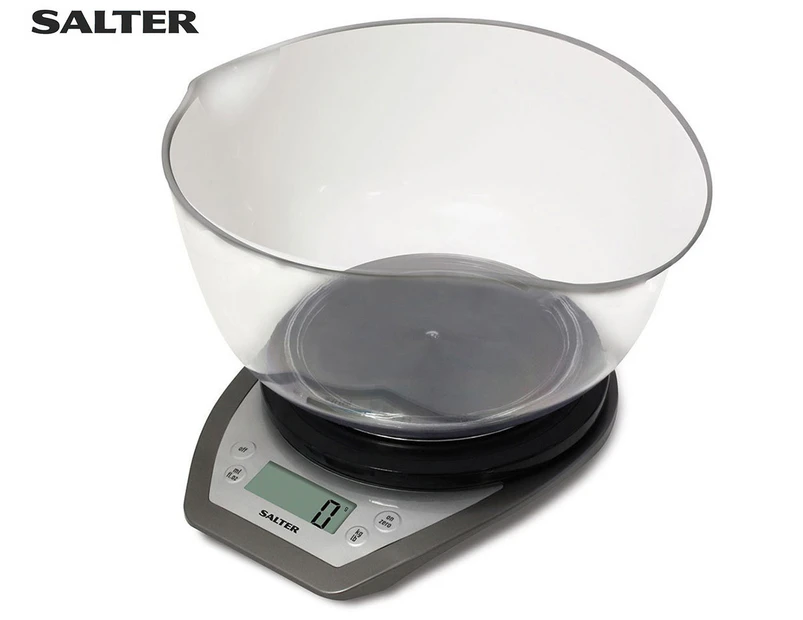 Salter Dual Pour Kitchen Scale w/ Mixing Bowl