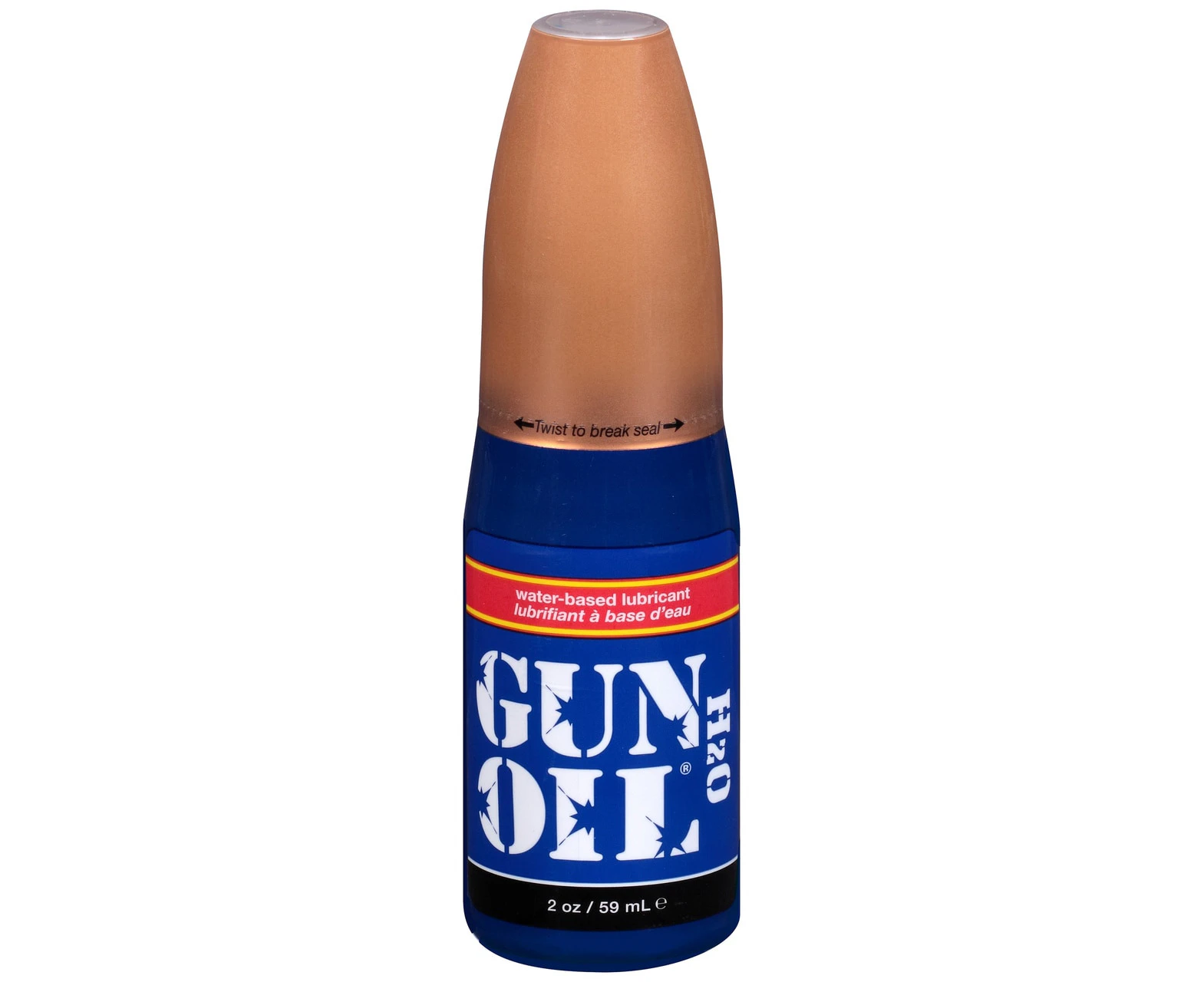 Gun Oil H2O 2oz/59ml Flip Top Bottle