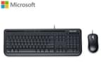 Microsoft Wired Desktop 600 Keyboard & Mouse - Black 1