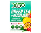 X50 Green Tea + Resveratrol Antioxidant Energy Drink Assorted Flavours 30 Serves